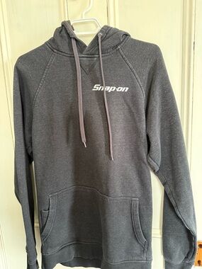 Snap-on Men's Dark Charcoal Pullover Hoodie